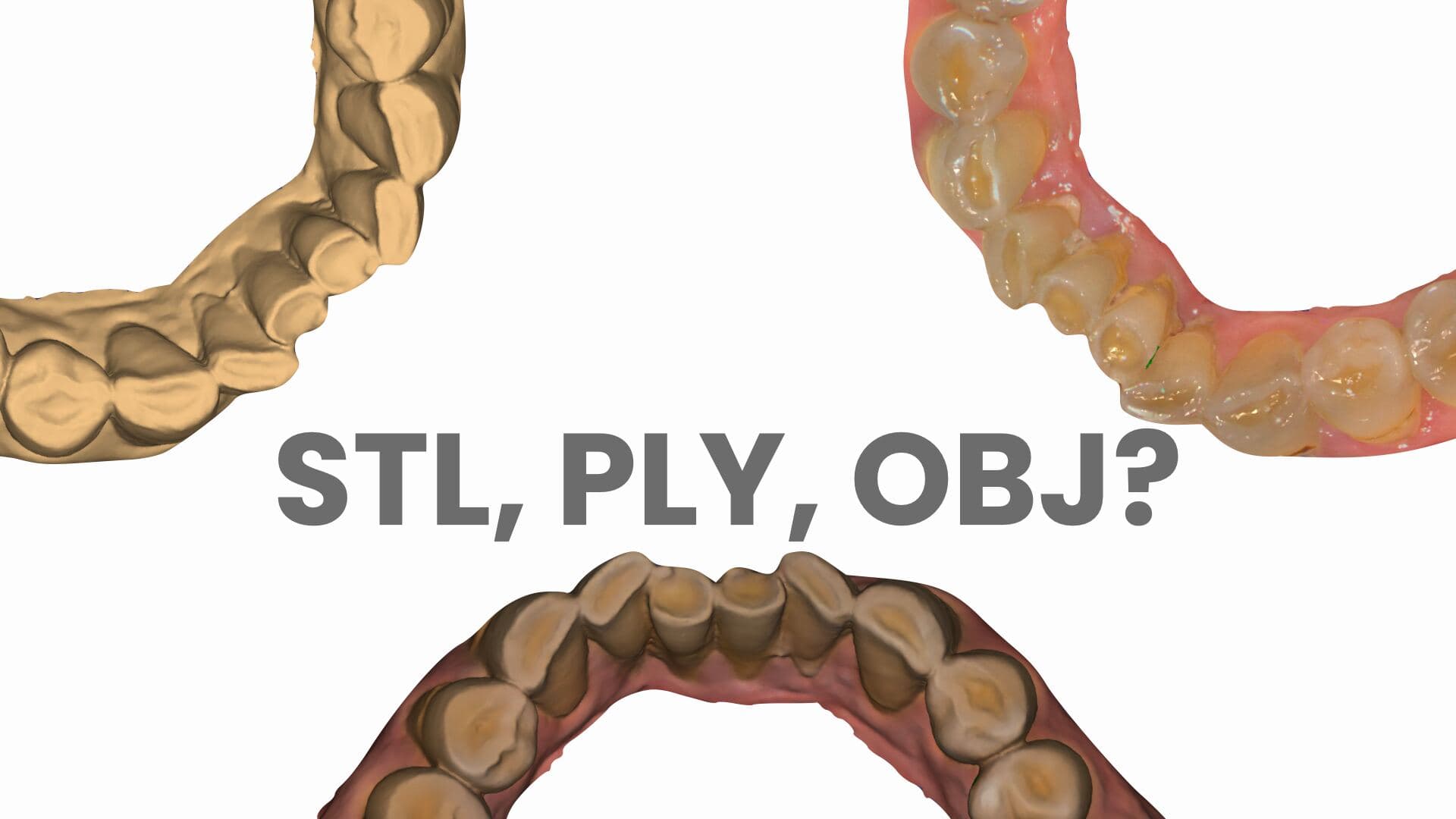 STL, PLY, OBJ Nedir?